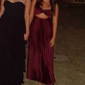 CocoLillys Burgundy Dress